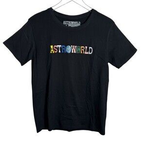 ASTROWORLD Travis Scott Wish You Were Here t-shirt black size small  2018